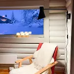 Modernized Log At Ljosheim * Sjusjoen