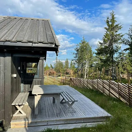 Modernized Log At Ljosheim Casa de Férias